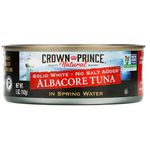 Crown Prince Solid White Albacore Tuna No Salt Added 142g