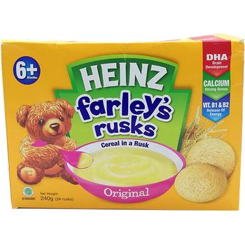 Heinz Baby Farleys Rusks Original 24s 240g