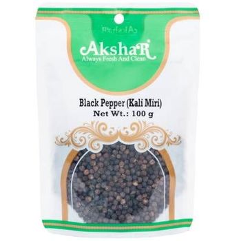 Akshar Black Pepper Kali Miri 100g