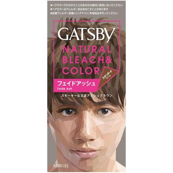 Gatsby Hair Color Natural Bleach And Color Fade Ash 35g