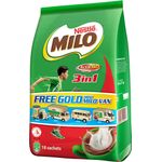 Milo 3 in 1 Activ Go with Free Mini Milo Van 18 Sachets 27g