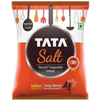 Tata Salt 1kg India Vacuum Evaporated Iodised Salt Vegetarian