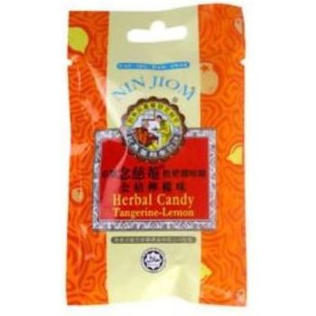 Nin Jiom Herbal Candy Tangerine Lemon 20g
