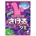 Uha Sakeru Gummy Grape Flavour 7 Pieces 32g