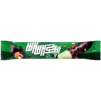 Lotte Pepero Almond Ice Bar Frozen Confection 75g