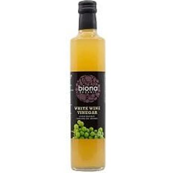 Biona Organic White Wine Vinegar 500ml Pack Of 6