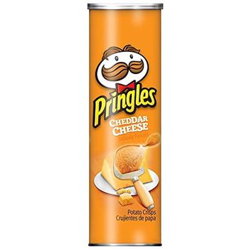 Kellogg's Pringles Cheddar Cheese Potato Chips 158g