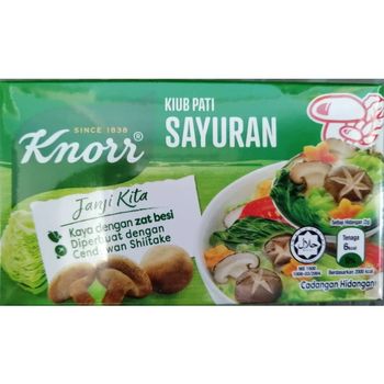 Knorr Stock Cube Vegetable 6 Cubes 60g