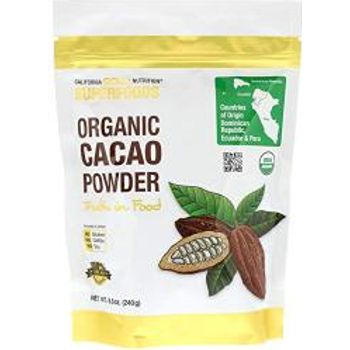 California Gold Organic Cacao Powder 240g