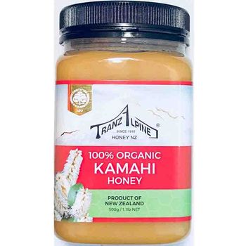 Kamahi Organic Honey 500g