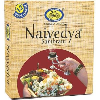Cycle Om Shanthi Naivedya Cup Sambrani 12 pcs