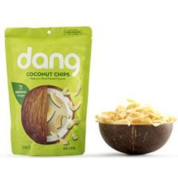 Dang Gluten Toasted Coconut Chips Original 90g Bag 1 Count