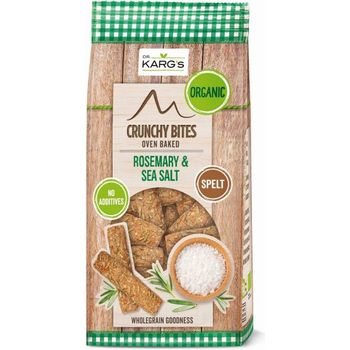 Dr Karg Crunchy Bites Rosemary And Sea Salt 125g