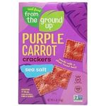 From The Ground Up Purple Carrot Sea Salt Crackers 115g