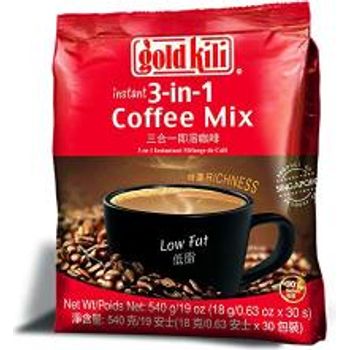 Gold Kili Rich Coffee Mix 3 In 1 30 x 18g
