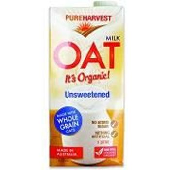 Pure Harvest Organic Oat Milk Unsweetened