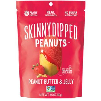 SkinnyDipped Peanuts Peanut Butter And Jelly 99g