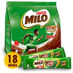 Nestle Milo 3 in 1 Chocolate Malt Energy Drink 460g‏