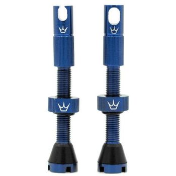 Peaty's X Chris King Mk2 Tubeless Valves 42mm Navy