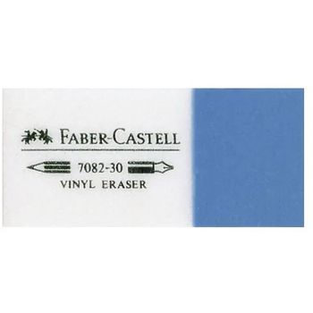 Faber-Castell Blue White Eraser