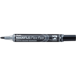 Pentel Maxiflo White Board Marker Flex Bullet Tip Black 6mm
