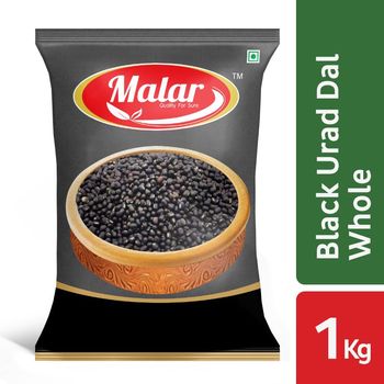 Malar Black Urad Dal Whole 1kg