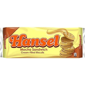 Hansel Mocha Sandwich Cream Biscuits 10 x 31g
