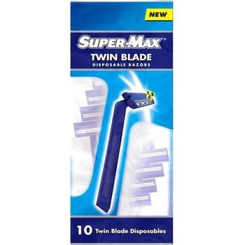 Super Max Twin Blade Disposable Razor 340g