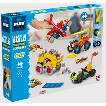 Plus-Plus Learn to Build Go! Vehicles Super Set