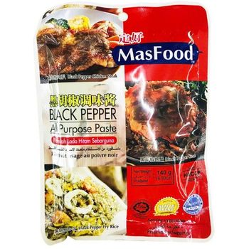 MasFood Black Pepper All Purpose Paste 140g