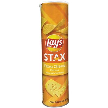 Lay's Stax Extra Cheese Potato Crisps 135g