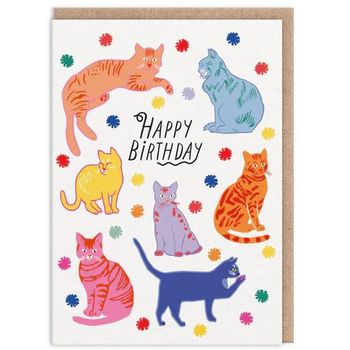 Ohh Deer Happy Birthday Cats
