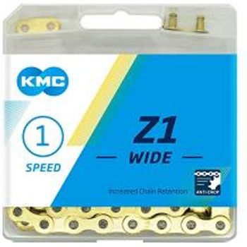KMC Z1 Wide Chain Gold 112 Link