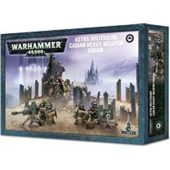 Games Workshop Warhammer 40000 Cadian Heavy Weapon Squad