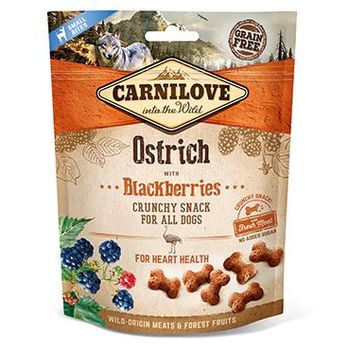Carnilove Dog Crunchy Snack Ostrich and Blackberries 200g