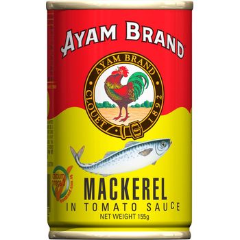 Ayam Brand Mackerel in Tomato Sauce 155g