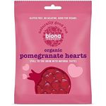 Biona Organic Pomegranate Hearts 75g