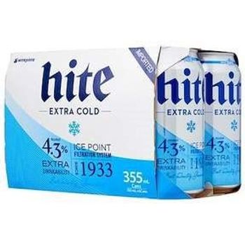 Hite Beer Canned 335ml