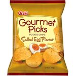 Oishi Gourmet Picks Potato Chips Salted Egg Flavor 60g