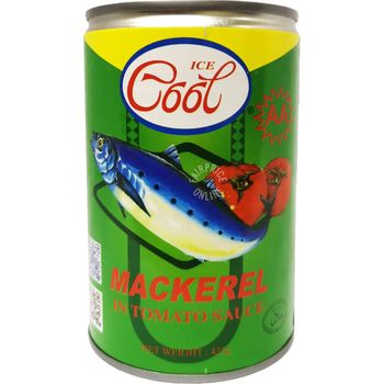 Ice Cool Mackerel In Tomato Sauce 425g
