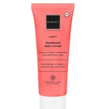 Scarlett Brightening Fragrance Body Lotion Happy Tube 180ml