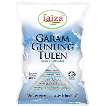 Faiza Crystal Rock Salt 400g