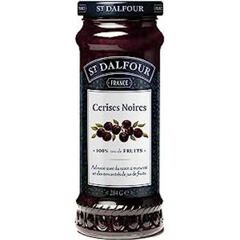 St Dalfour Black Cherry 100% Fruit Conserve 6x10oz