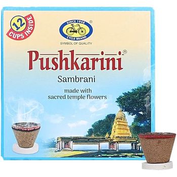 Cycle Pushkarini Sambrani Cups 12pcs