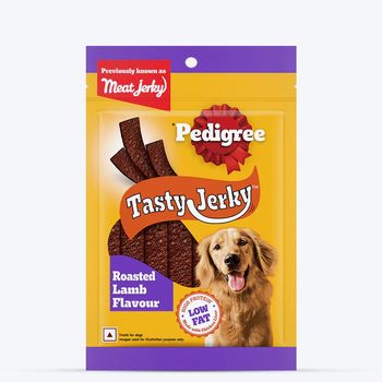 Pedigree Roasted Lamb Tasty Jerky Dog Treat 70g