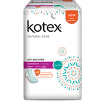 Kotex Natural Care Overnight Wing Antibacterial 6pcs 32cm