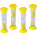 Teacher Created Resources 3 Minute Sand Timer Small Pack of 4