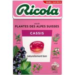 Ricola Cassis Sans Sucres 20pcs 50g