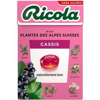 Ricola Cassis Sans Sucres 20pcs 50g