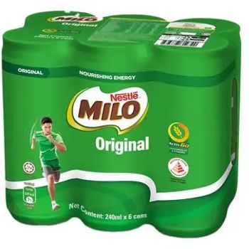 Milo Activ Go Original Can 6s Pack 240ml